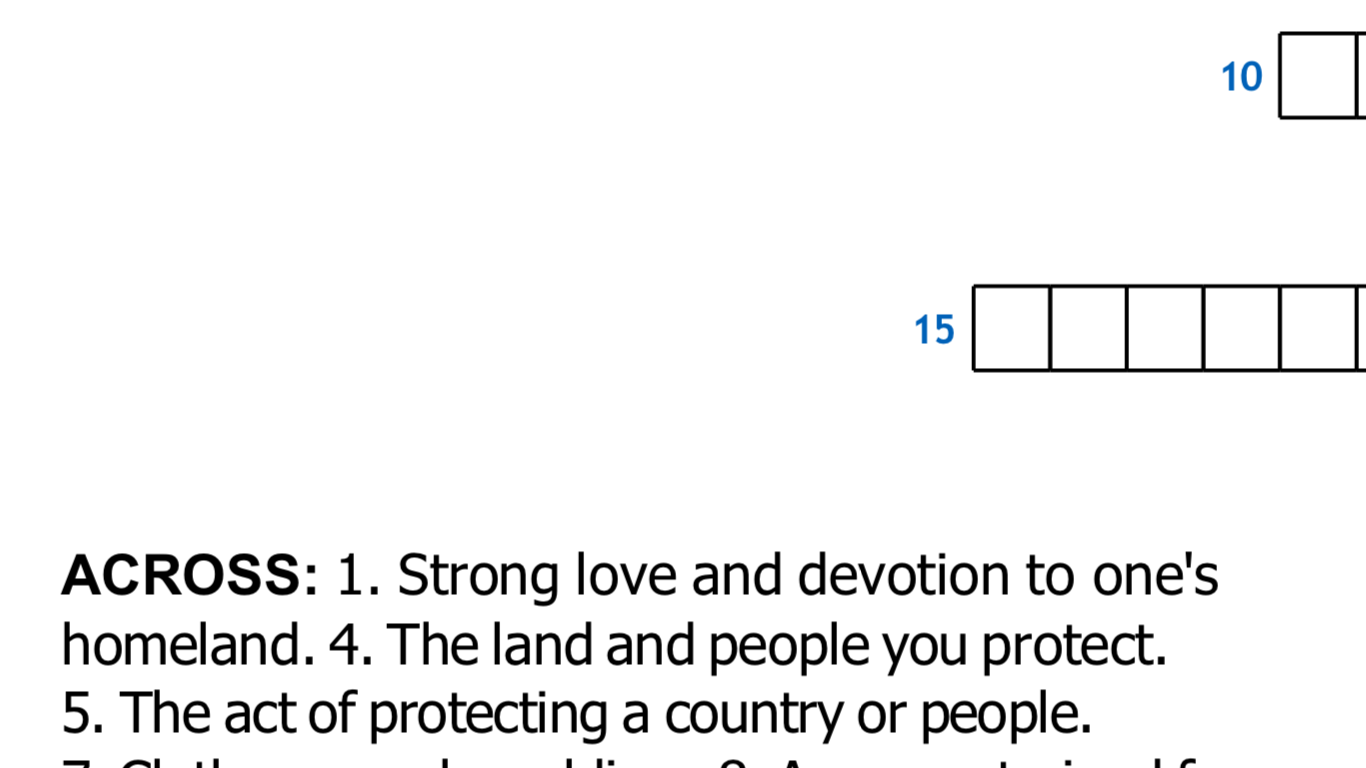 Crossword February 23 | First Image