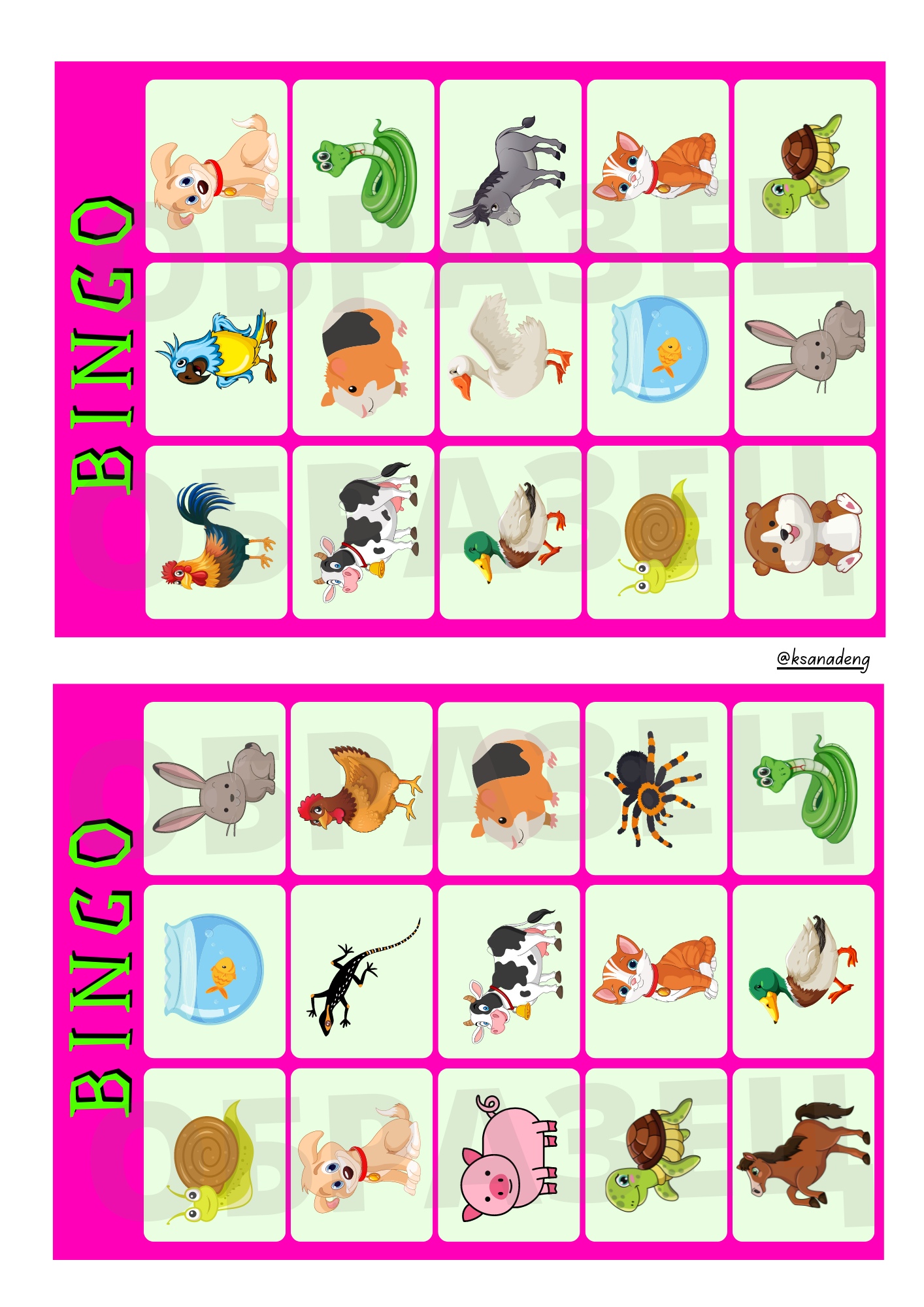 №31 ▪️ Haustiere und Bauernhoftiere ▪️ | First Image