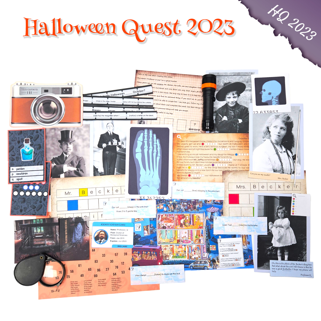 Halloween Quest 2023 | Learn English And Play Games | F3T