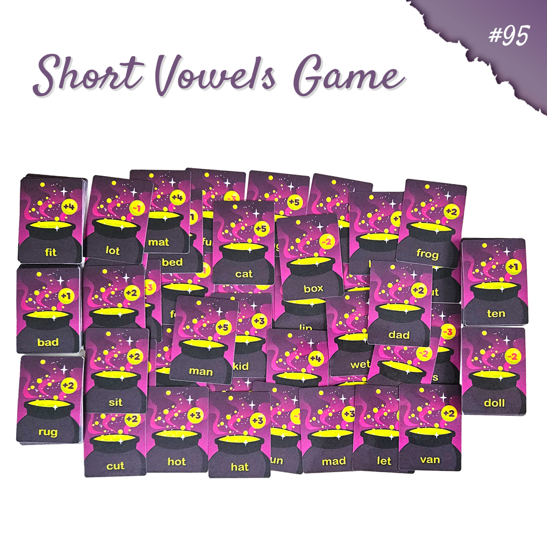 Short Vowels Game | Learn English And Play Games | F3T