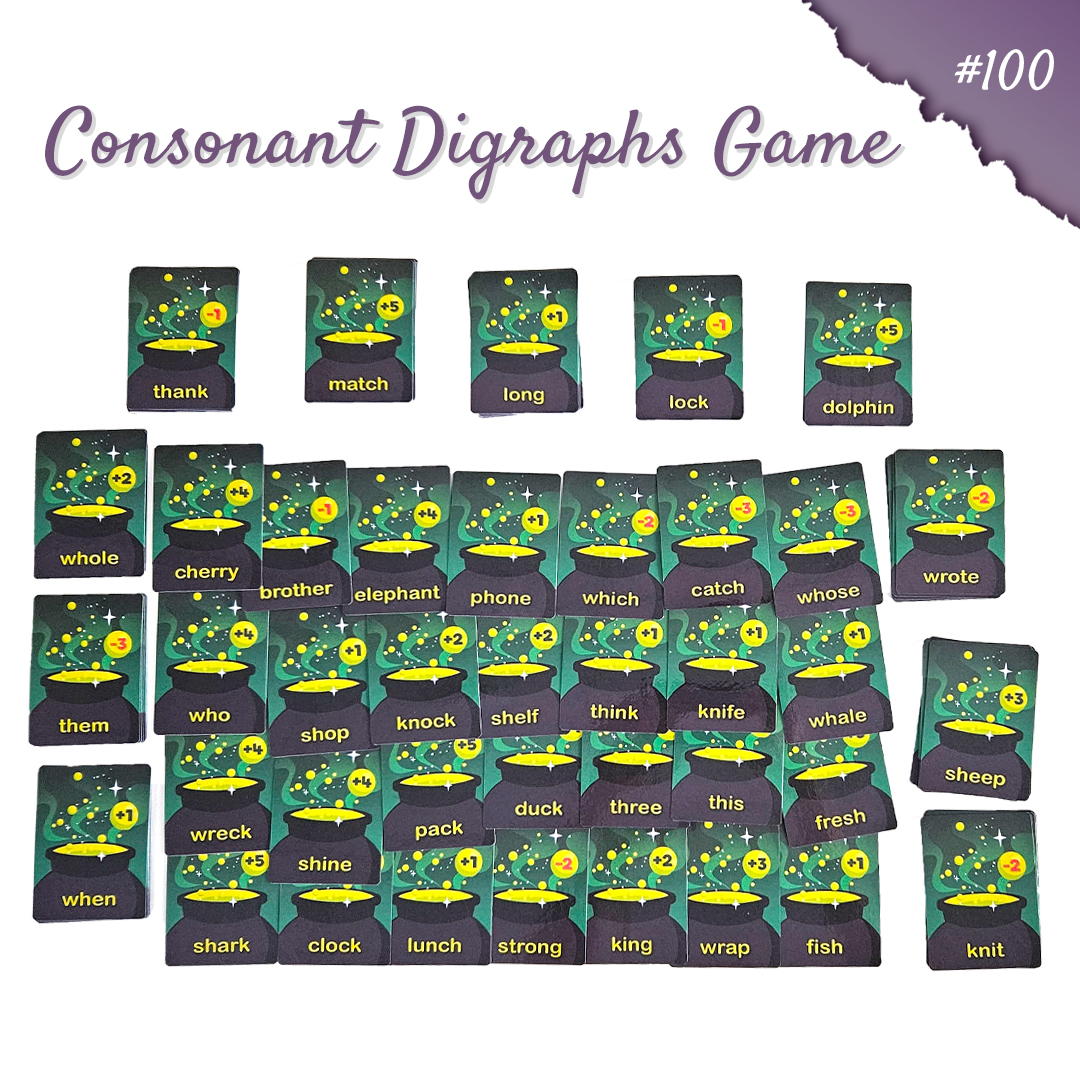 Consonant Digraphs Game | Learn English And Play Games | F3T