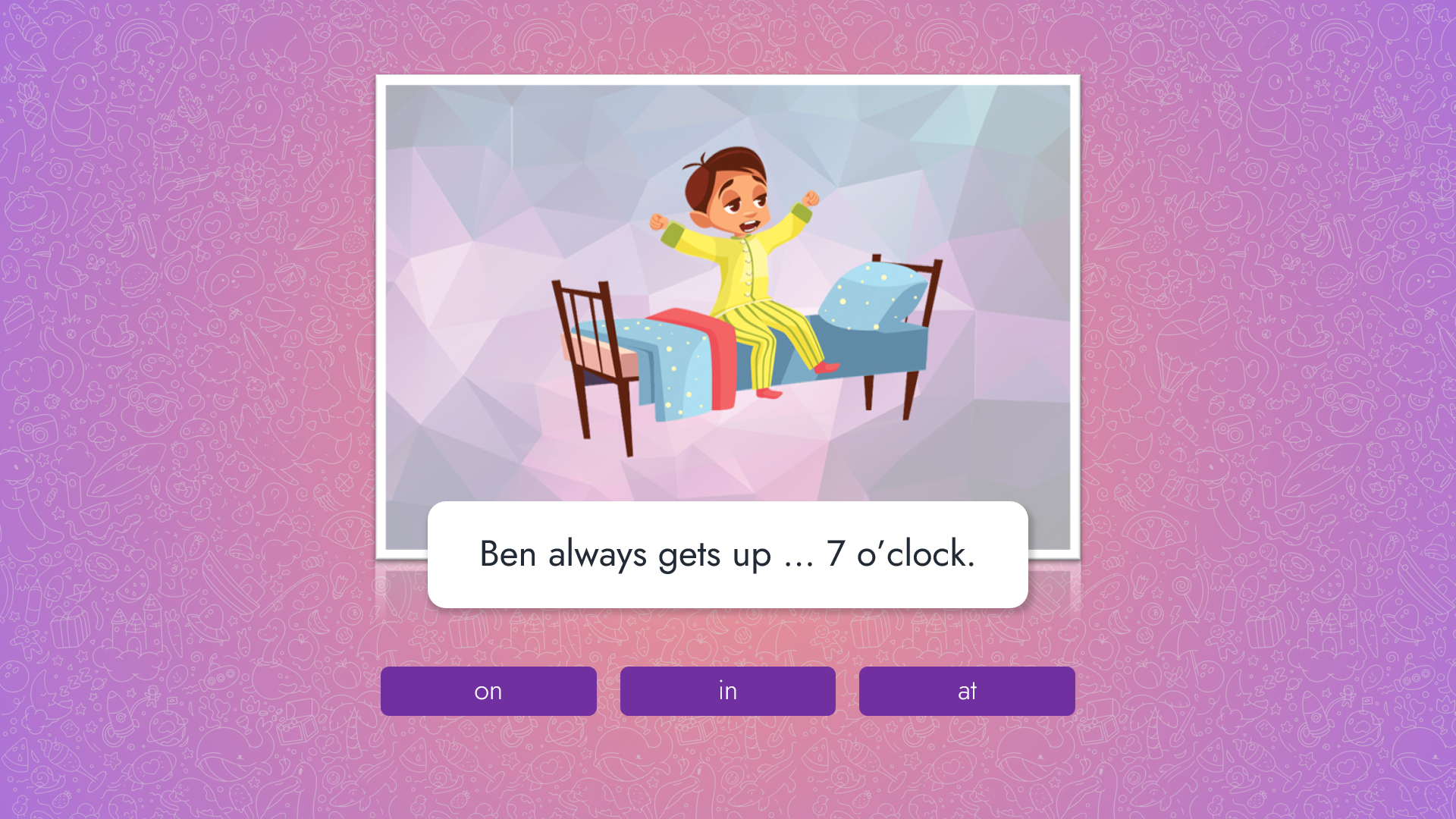 Prepositions of Time. Interactive Presentation | Second Image