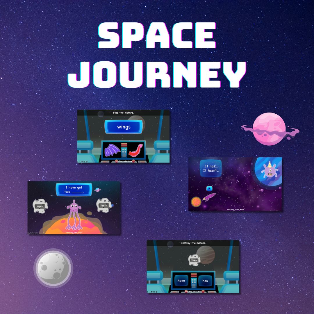 Space Journey | English with Hope | F3T