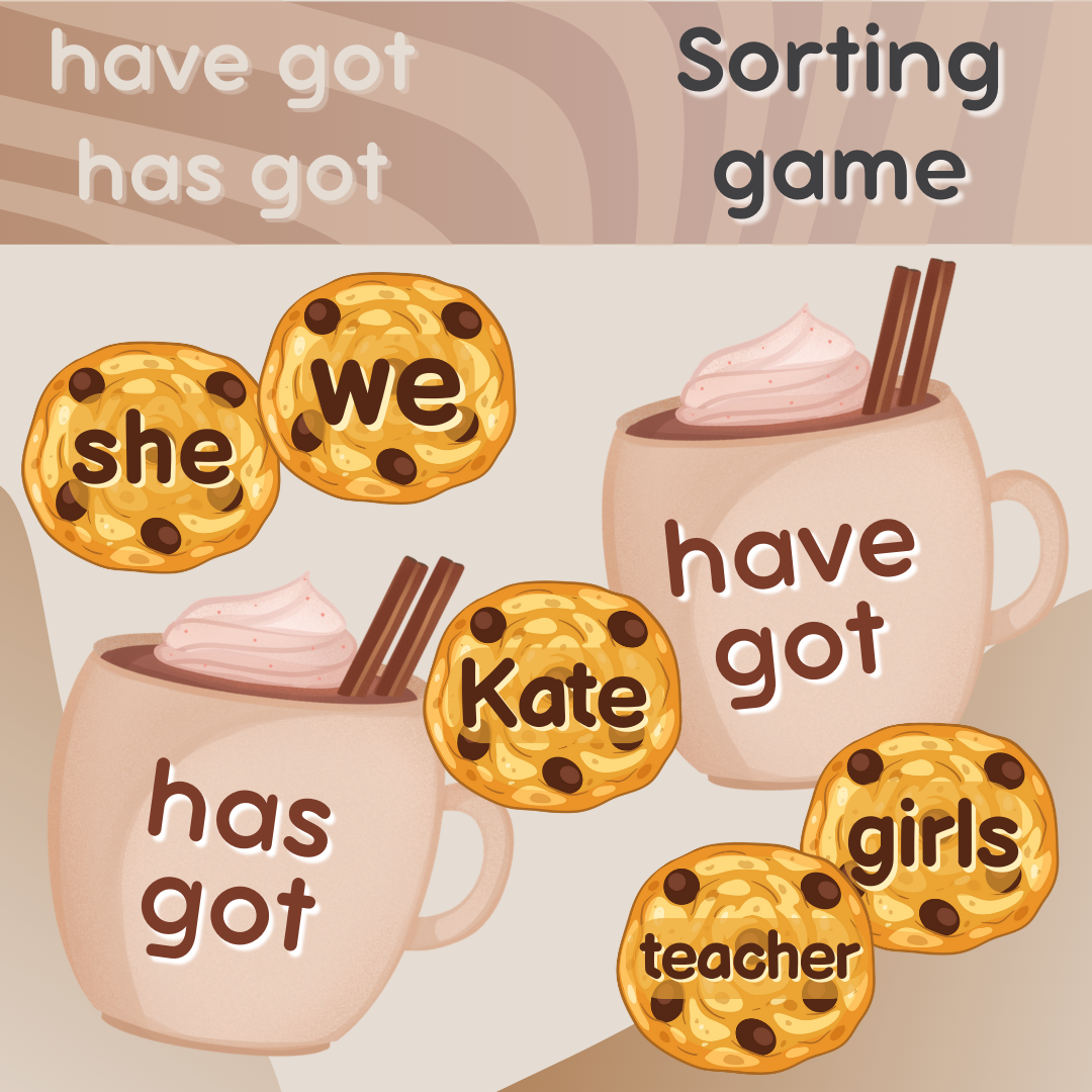 Have/Has got sorting game | Portlandia Games | F3T