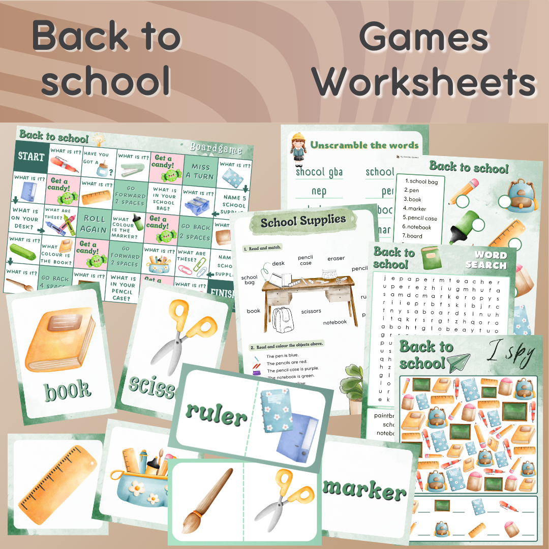 Back to school Bundle 1 | Portlandia Games | F3T