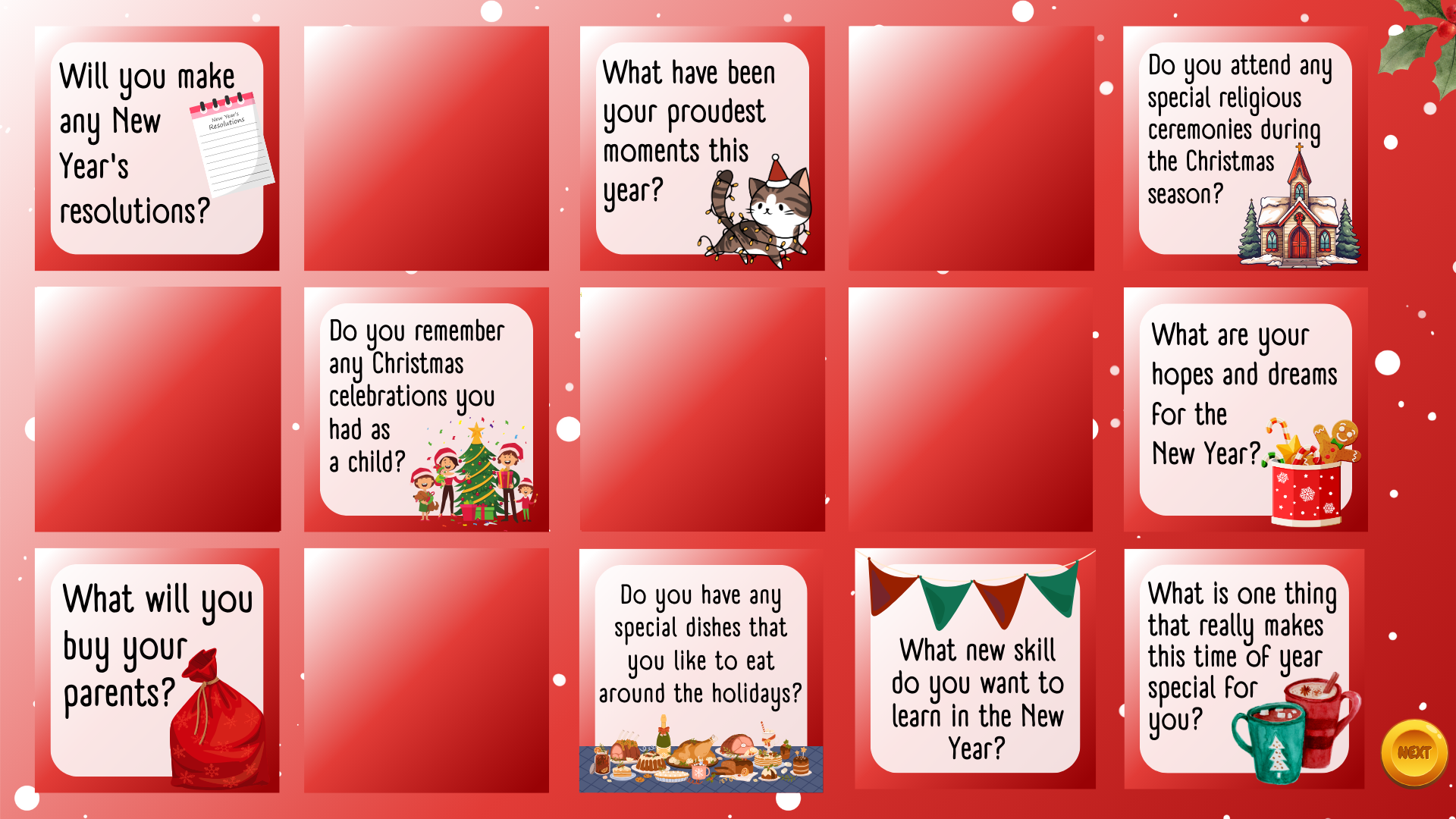 Christmas New Year Speaking Cards | Second Image