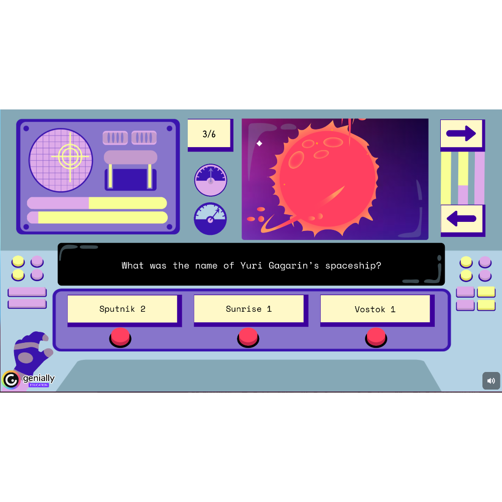 Space cat quest: Past Simple & space vocabulary | Third Image